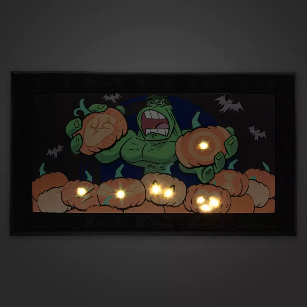 Hulk – Leuchtende Halloween-Fußmatte