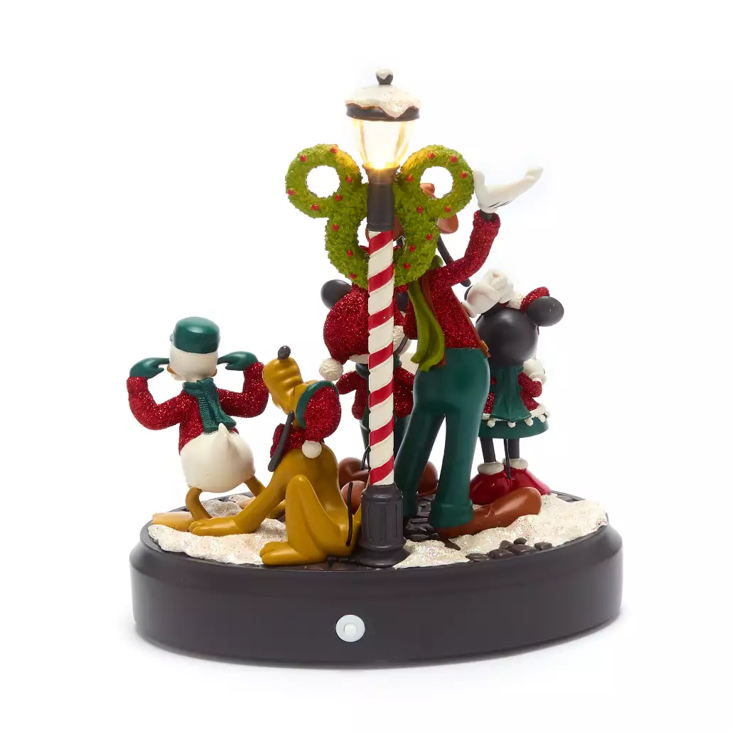 Disney Store - Vintage-Weihnachtsfigur mit Musik von Mickey und seinen Freunden