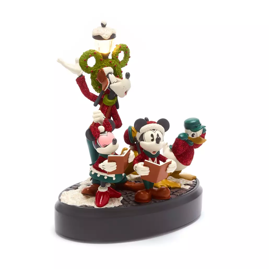 Disney Store - Vintage-Weihnachtsfigur mit Musik von Mickey und seinen Freunden