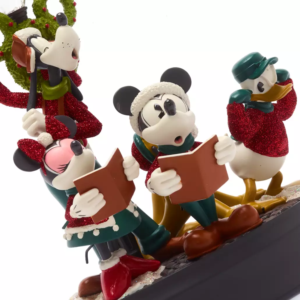 Disney Store - Vintage-Weihnachtsfigur mit Musik von Mickey und seinen Freunden